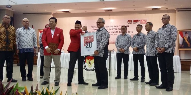 Dapat nomor 20, PKPI resmi jadi peserta Pemilu 2019 