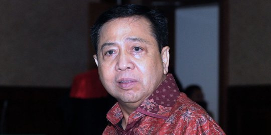 Sampaikan nota pembelaan, Setya Novanto bacakan puisi 'Di Kolong Meja'