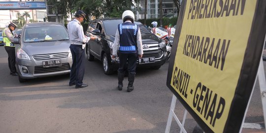 Ganjil genap mulai berlaku di Jagorawi pada 16 April 