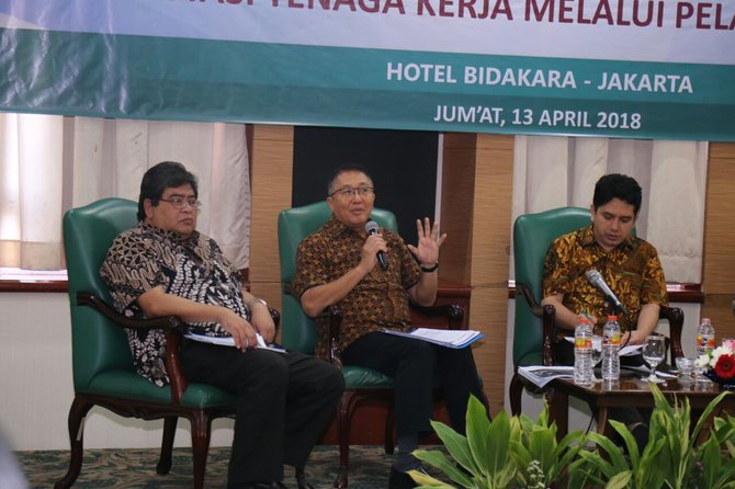 pemerintah minta masukan soal skema dana pelatihan kerja dan tunjangan sosial bagi korban phk