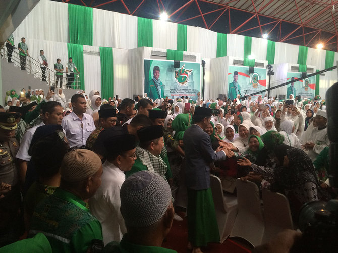 jokowi hadiri harlah ppp di semarang