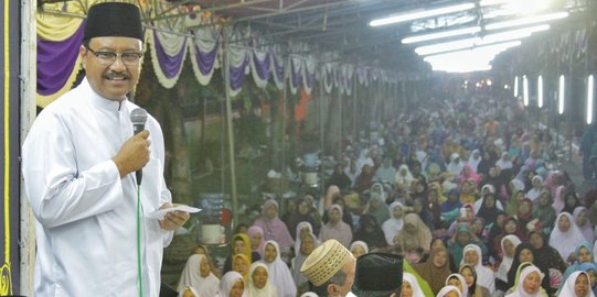 Gus Ipul, Puti, Kiai Sepuh dan Santri gelar doa akbar 'Mengetuk Pintu Langit'