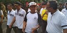 Pakai topi snapback, Sohibul Iman jalan sehat bersama kader PKS