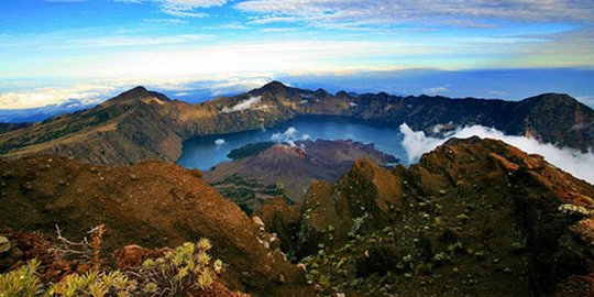 Gunung Rinjani resmi ditetapkan sebagai Geopark dunia dari Unesco