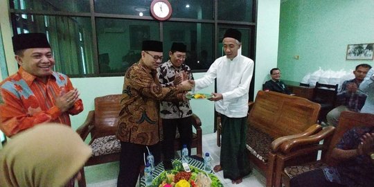 Sudirman Said rayakan ultah di kantor PWNU Jateng, Ganjar minta ditraktir