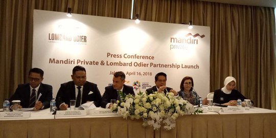 Bank Mandiri gandeng Lombar Ordier tawarkan produk private wealth di Asia Tenggara