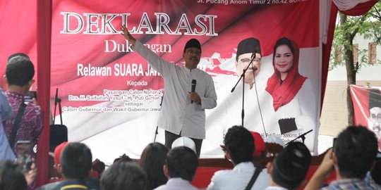 Relawan Jawara deklarasi dukung Gus Ipul-Puti dalam Pilgub Jatim