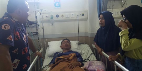 6 Korban kericuhan suporter dirawat, ada yang gegar otak dan patah tulang