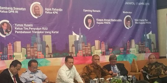 Ketua KPK nilai pembatasan transaksi tunai maksimal Rp 100 juta terlalu tinggi