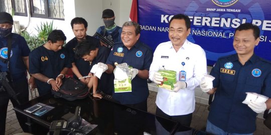 4 Pengedar sabu ditangkap BNNP Jateng, 1 tewas ditembak