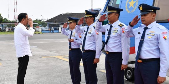 Ke Majalengka, Jokowi tinjau bandara Kertajati dan hadiri harlah PMII