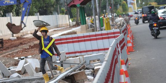 Pedestrian di sekitar GBK terus ditata jelang Asian Games 2018