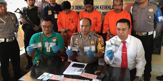 Polisi bekuk pengedar uang palsu asal Jember di Gilimanuk