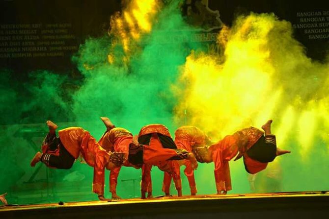 gebyar seni dan budaya multikultural se indonesia