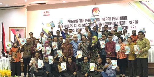 Pemilu 2019, KPU tetapkan kursi DPR, DPRD Provinsi & DPRD 