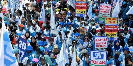 Polisi imbau buruh di Karawang tak ke Jakarta saat May Day