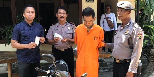 Penjambret di Denpasar diringkus polisi saat mengendarai motor