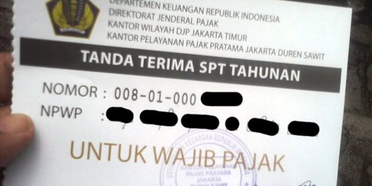 Ditjen Pajak Catat 3 Juta Wp Pribadi Belum Lapor Spt Tahunan 2017 Merdeka Com