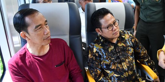 Cak Imin akui bahas Pilpres bersama Jokowi saat berada di satu pesawat