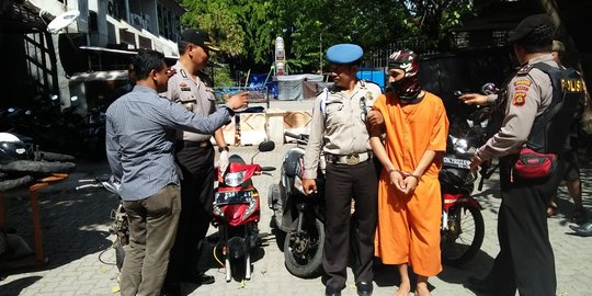 Buruh bangunan sindikat pencuri motor di Badung Selatan ditembak polisi