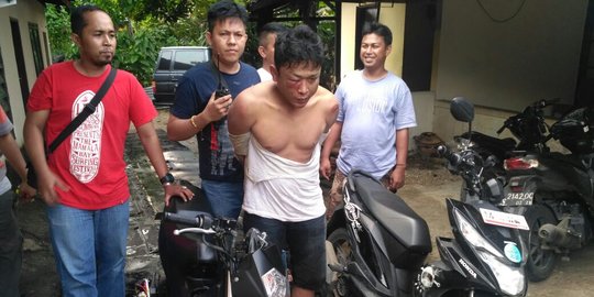Menyamar jadi driver GO-JEK, polisi di Padang bekuk pencuri motor dan jambret