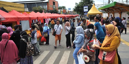 Sky Bridge Tanah Abang rencananya dibangun usai Lebaran