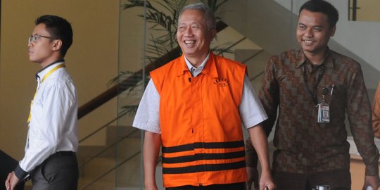 Semringah Dirjen Hubla usai diperiksa KPK