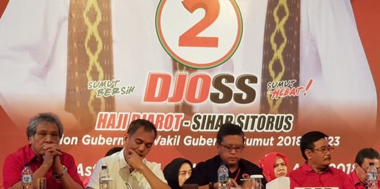 PDIP: Djarot-Sihar menang, Jokowi makin kuat di Pilpres 2019