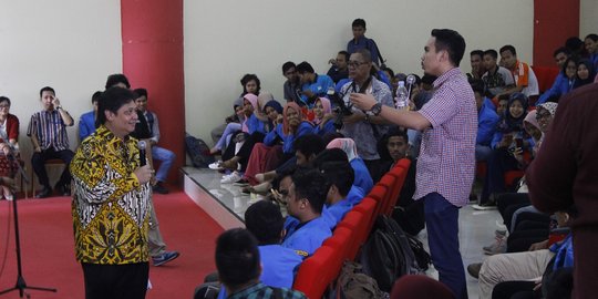Airlangga tantang mahasiswa di Kota Palu jadi entrepreneur beromzet Rp1 M