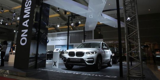 BMW open inden all new X3 di IIMS, pengiriman medio Juni-Juli