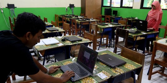 Persiapan SMPN 34 Pademangan jelang UNBK