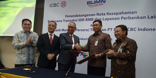 Bank Mandiri gandeng ICBC perkuat transaksi valas