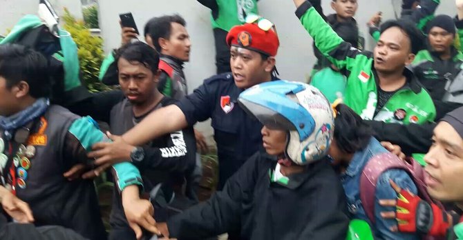 ojek online diteriaki karena angkut penumpang