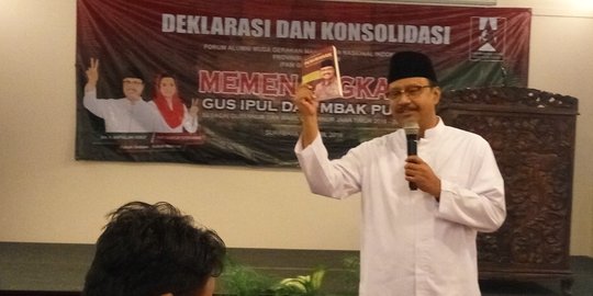 Di depan Alumni GMNI, Gus Ipul banggakan buku 'Perjalanan Wakil Gubernur'