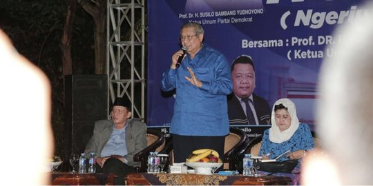 SBY: Ada kalanya Ibu Ani yang ngalah, jangan suruh suami ngalah terus