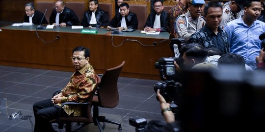 Hakim tolak permintaan Novanto agar rekening tak diblokir KPK