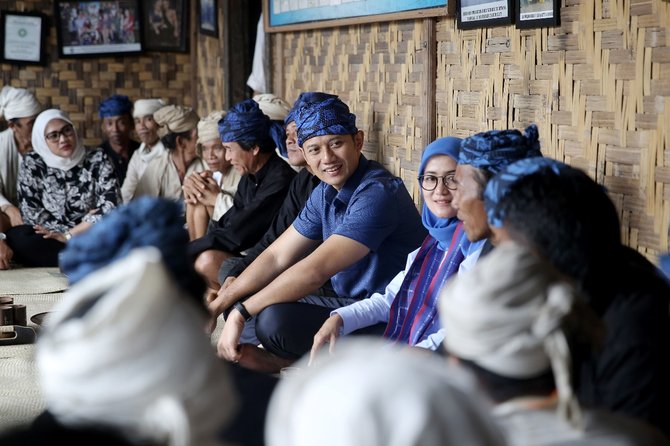 ahy berkunjung ke baduy