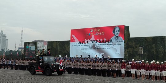 Apel Wanita TNI-Polwan tunjukan soliditas TNI Polri