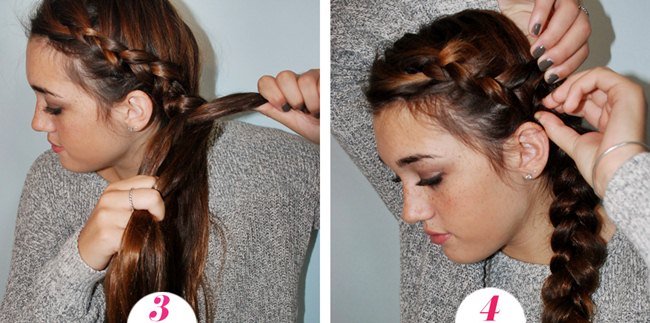 7 Cara  mengepang rambut  sendiri yang terbaru bagus dan 
