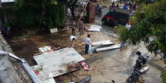 108 Rumah di Bantul alami kerusakan usai diterjang puting beliung