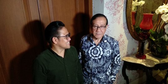 Cak Imin temui Akbar Tandjung konsultasi soal Cawapres Jokowi