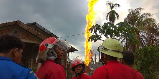 Luka bakar lebih dari 90 persen, 2 korban sumur minyak di Aceh meninggal