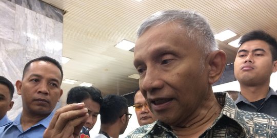 Temui Fadli Zon di DPR, Amien Rais bahas kemungkinan Jokowi vs Prabowo