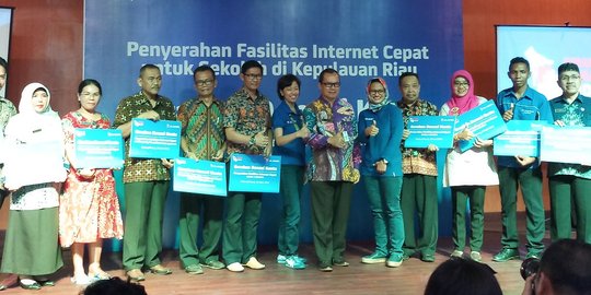 Tingkatkan mutu pendidikan, XL Axiata donasikan kuota ke sekolah di Pulau Bintan