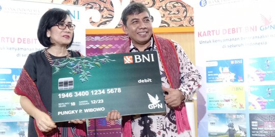 Per April 2018, BNI terbitkan 1.000 kartu berlogo GPN