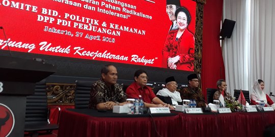 Finalisasi RUU Terorisme, PDIP minta saran Ketua MUI