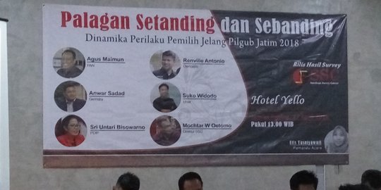 Kalah tipis Survei SSC, tim Gus Ipul-Puti siap genjot sosialisasi masyarakat