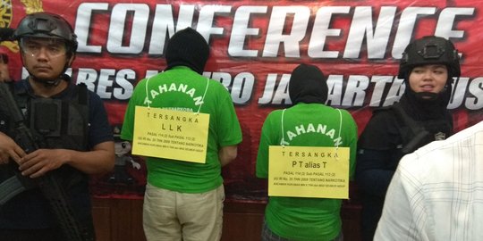 Polisi tangkap kurir pembawa 10 ribu ekstasi & 100 gram sabu di Mangga Besar