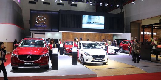 Merek Mazda juga panen penjualan selama IIMS 2018