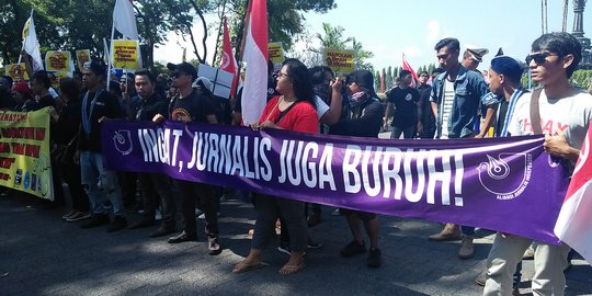 'Ingat, Jurnalis juga buruh'